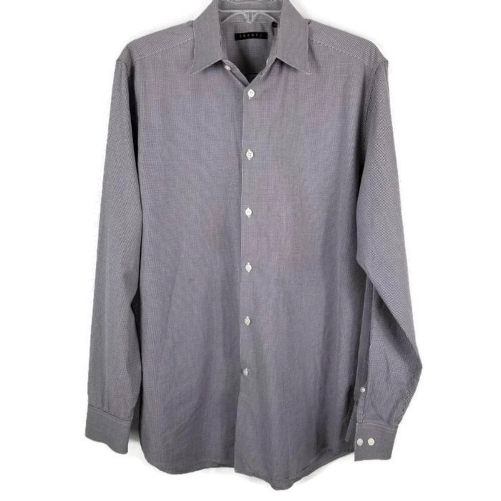 Theory Men's Long Sleeve Button Down Shirt